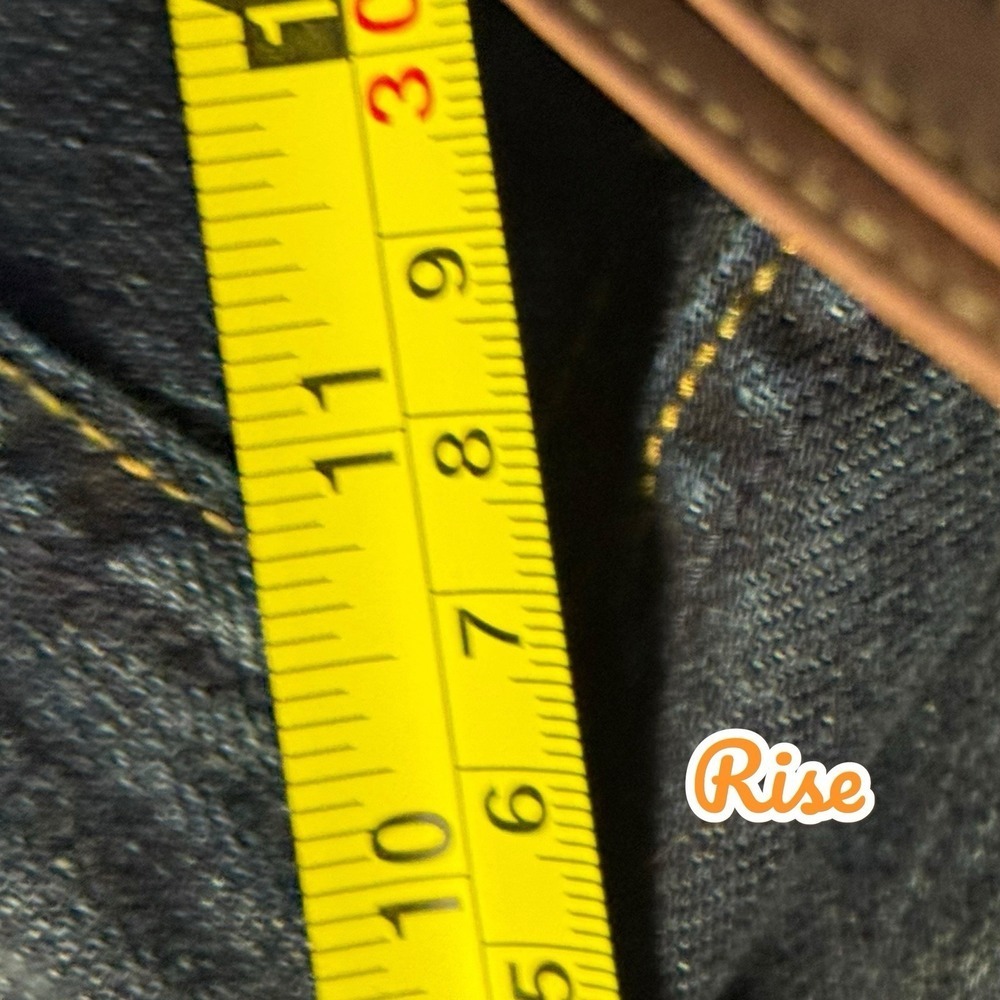London Jean Women's Wide Leg Stretch Jeans Size 16 Blue Medium Wash - Picture 7 of 9